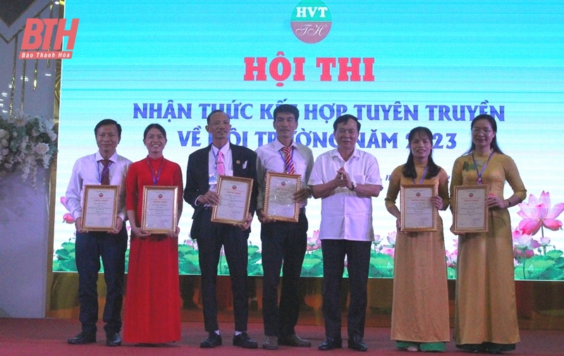 Hội thi “Nhận thức kết hợp tuyên truyền về môi trường” năm 2023