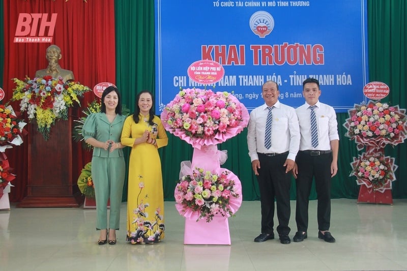 Khai trương TYM chi nhánh Nam Thanh Hóa tại huyện Nông Cống