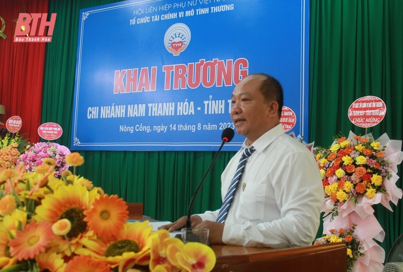 Khai trương TYM chi nhánh Nam Thanh Hóa tại huyện Nông Cống