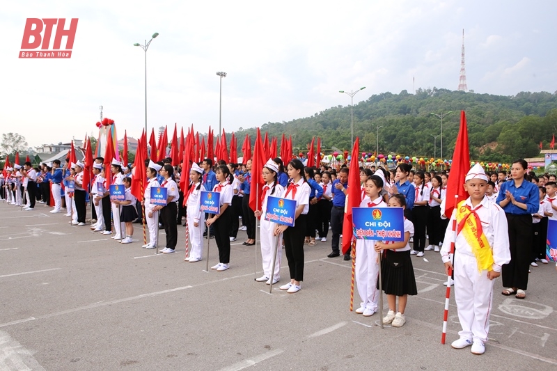 Hội trại hè thanh thiếu nhi TP Thanh Hóa - sân chơi bổ ích, ý nghĩa