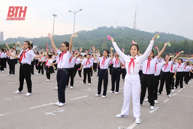 Hội trại hè thanh thiếu nhi TP Thanh Hóa - sân chơi bổ ích, ý nghĩa