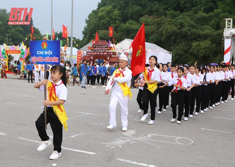 Hội trại hè thanh thiếu nhi TP Thanh Hóa - sân chơi bổ ích, ý nghĩa