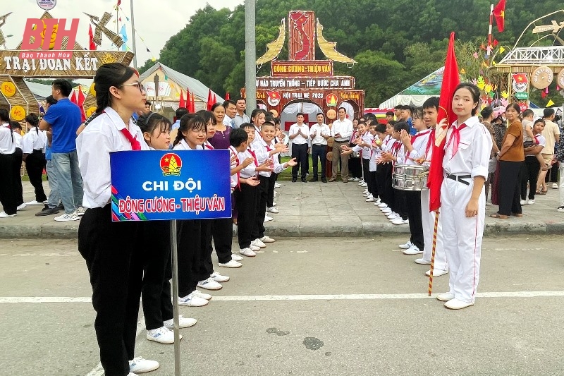 Hội trại hè thanh thiếu nhi TP Thanh Hóa - sân chơi bổ ích, ý nghĩa