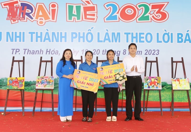 Kết thúc Hội trại hè thanh, thiếu nhi TP Thanh Hóa năm 2023 