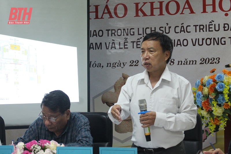 Hội thảo khoa học “Lễ tế Nam Giao trong lịch sử các triều đại phong kiến Việt Nam và lễ tế Nam Giao vương triều Hồ”