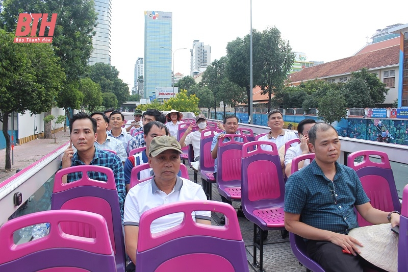 Đoàn xúc tiến du lịch tỉnh Thanh Hóa khảo sát city tour TP Hồ Chí Minh