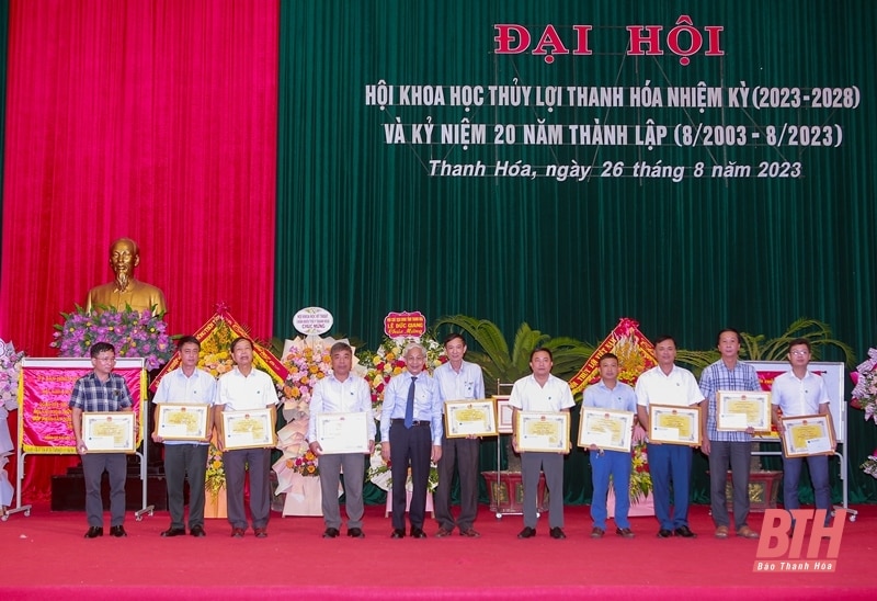 Đại hội lần thứ V Hội Khoa học thủy lợi Thanh Hóa