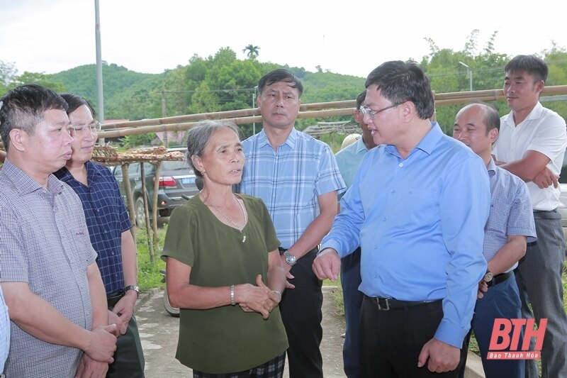 Phó Chủ tịch UBND tỉnh Mai Xuân Liêm kiểm tra thực tế một số công trình trọng điểm phòng, chống thiên tai