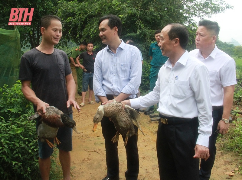 Giám sát việc lãnh đạo, chỉ đạo Chương trình phát triển kinh tế - xã hội khu vực miền núi Thanh Hóa giai đoạn 2021-2025 tại huyện Bá Thước