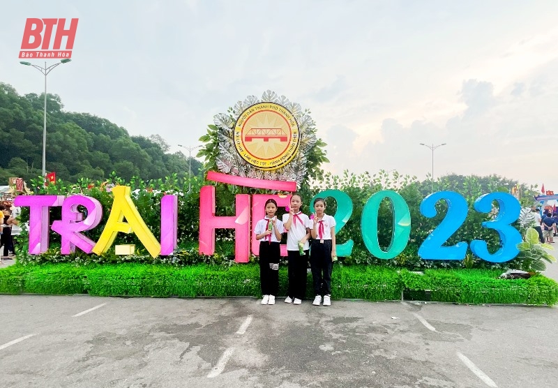 Kết thúc Hội trại hè thanh, thiếu nhi TP Thanh Hóa năm 2023 