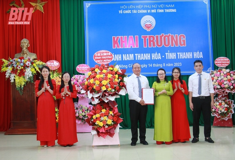 Khai trương TYM chi nhánh Nam Thanh Hóa tại huyện Nông Cống