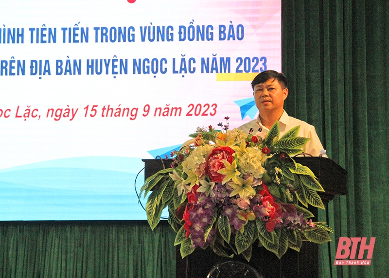 Ngọc Lặc: Biểu dương, tôn vinh điển hình tiên tiến trong vùng đồng bào dân tộc thiểu số và miền núi