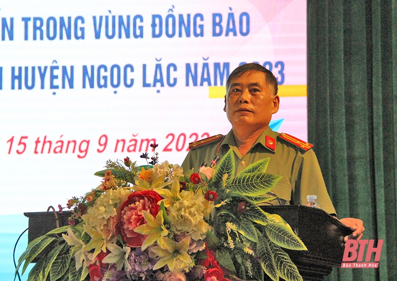 Ngọc Lặc: Biểu dương, tôn vinh điển hình tiên tiến trong vùng đồng bào dân tộc thiểu số và miền núi