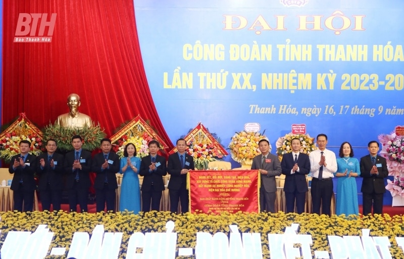 Đại hội Công đoàn tỉnh Thanh Hóa lần thứ XX, nhiệm kỳ 2023-2028