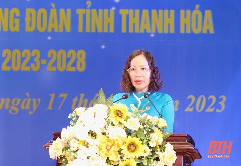 Chương trình chào mừng thành công Đại hội Công đoàn tỉnh Thanh Hóa lần thứ XX, nhiệm kỳ 2023-2028