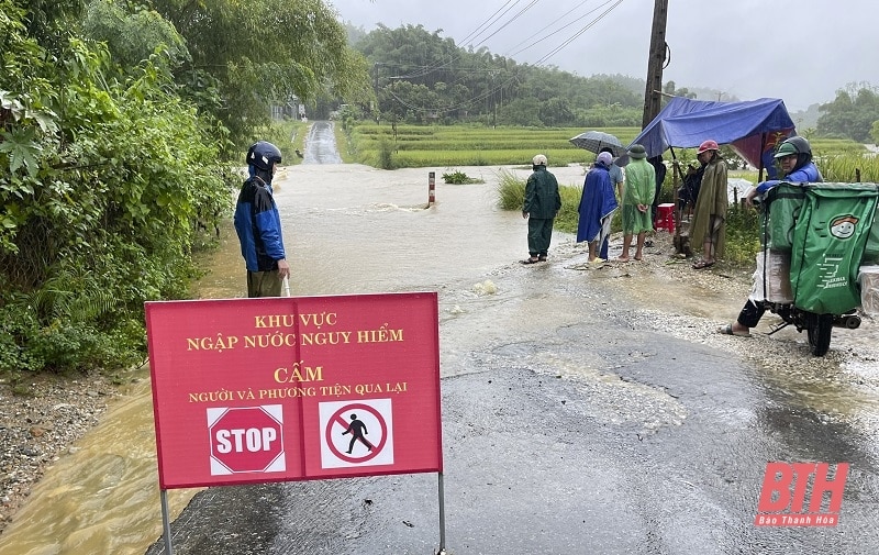 Tình hình thiệt hại và công tác triển khai, ứng phó với mưa lũ trên địa bàn tỉnh Thanh Hóa