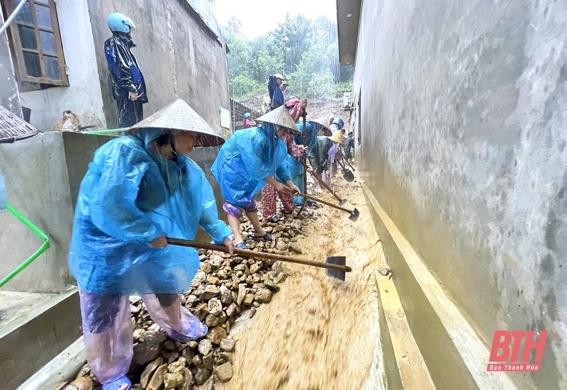 Tình hình thiệt hại và công tác triển khai, ứng phó với mưa lũ trên địa bàn tỉnh Thanh Hóa