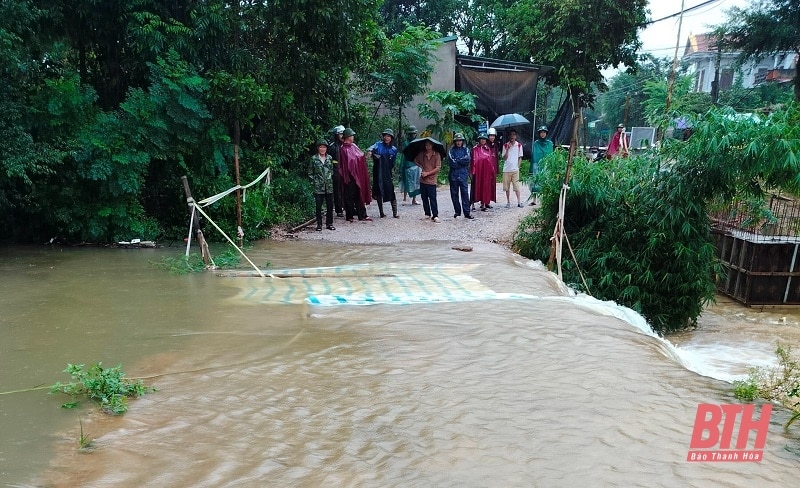 Tình hình thiệt hại và công tác triển khai, ứng phó với mưa lũ trên địa bàn tỉnh Thanh Hóa