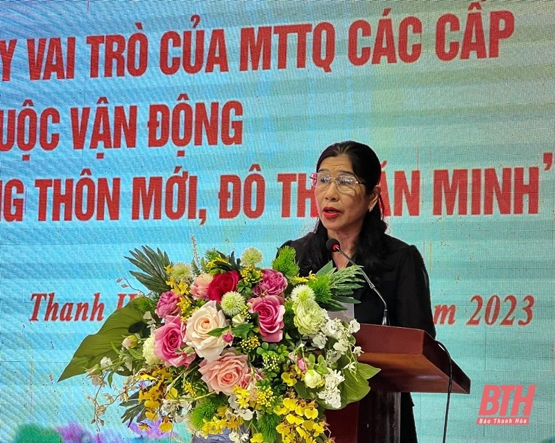 Chia sẻ kinh nghiệm trong thực hiện Cuộc vận động “Toàn dân đoàn kết xây dựng nông thôn mới, đô thị văn minh” 