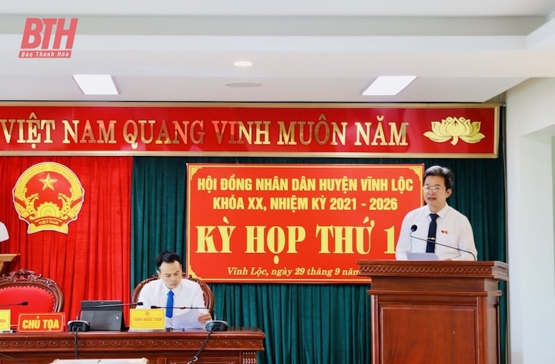 Vĩnh Lộc có tân Chủ tịch HĐND và UBND huyện