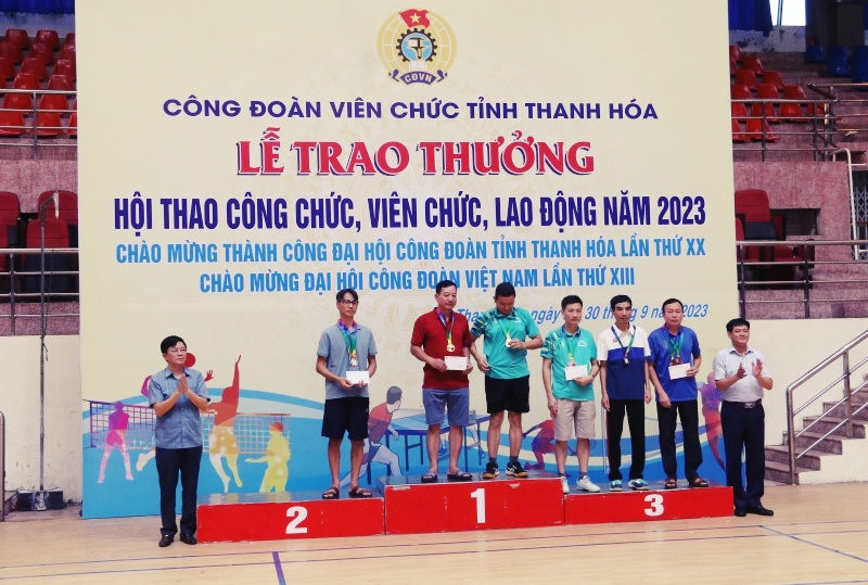 Bế mạc hội thao công chức, viên chức, lao động năm 2023