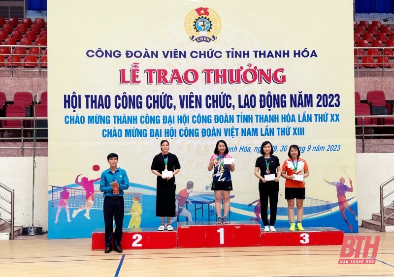 Bế mạc hội thao công chức, viên chức, lao động năm 2023