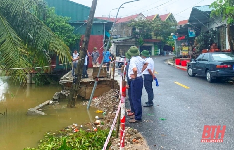 Cập nhật tình hình mưa lũ ngày 28-9: Nhiều taluy âm trên một số quốc lộ bị hư hỏng