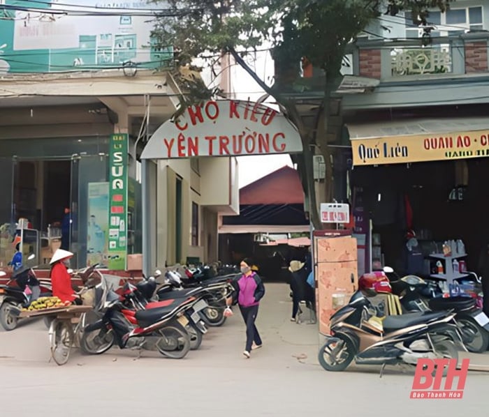 Phát triển thương mại dịch vụ gắn với xây dựng nông thôn mới