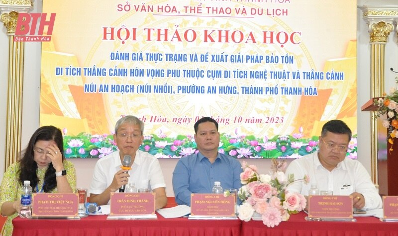 Đánh giá, đề xuất giải pháp bảo tồn di tích thắng cảnh “Hòn Vọng Phu”