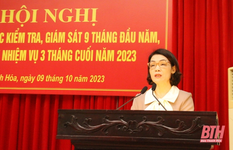 Khắc phục khó khăn, phấn đấu hoàn thành thắng lợi nhiệm vụ kiểm tra, giám sát năm 2023