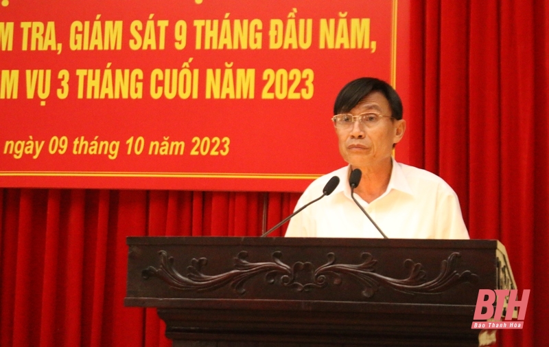 Khắc phục khó khăn, phấn đấu hoàn thành thắng lợi nhiệm vụ kiểm tra, giám sát năm 2023