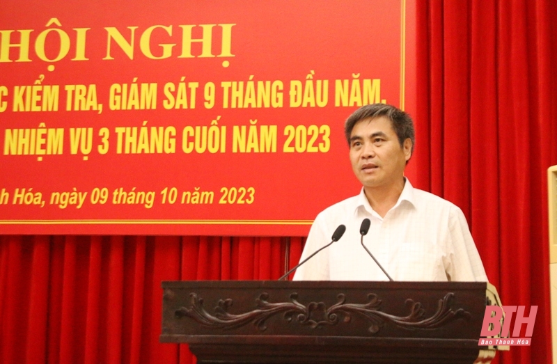 Khắc phục khó khăn, phấn đấu hoàn thành thắng lợi nhiệm vụ kiểm tra, giám sát năm 2023