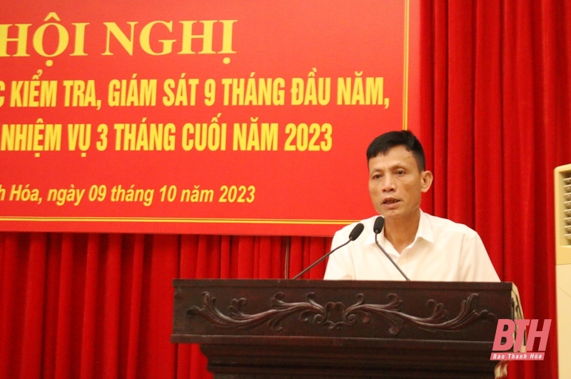 Khắc phục khó khăn, phấn đấu hoàn thành thắng lợi nhiệm vụ kiểm tra, giám sát năm 2023