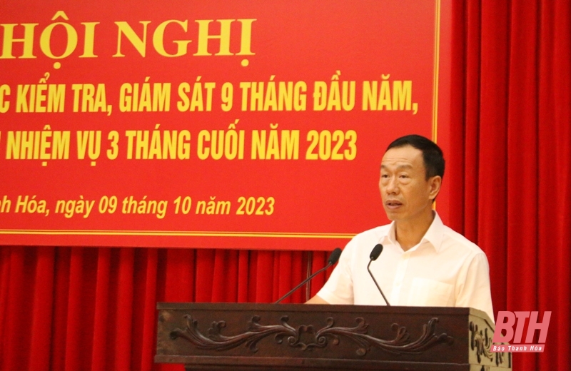 Khắc phục khó khăn, phấn đấu hoàn thành thắng lợi nhiệm vụ kiểm tra, giám sát năm 2023