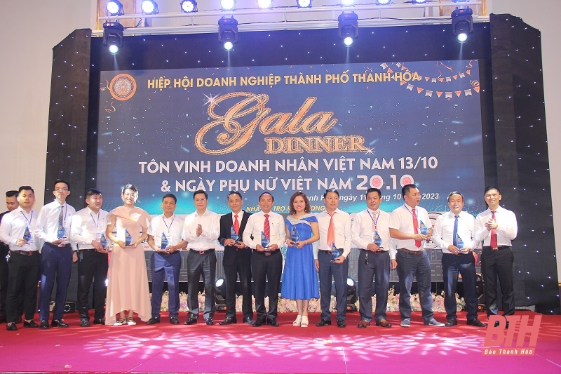 Hiệp hội Doanh nghiệp TP Thanh Hóa tôn vinh doanh nhân 