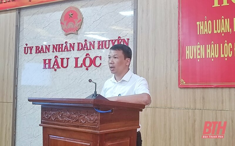 Thảo luận, bỏ phiếu đề nghị xét, công nhận huyện Hậu Lộc đạt chuẩn nông thôn mới năm 2023