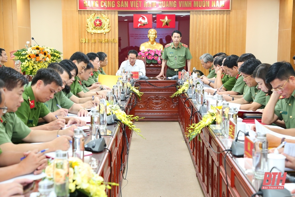 [Cập nhật] - Đoàn công tác của Bộ Công an kiểm tra công tác xây dựng công an phường điển hình, kiểu mẫu về an ninh trật tự và văn minh đô thị