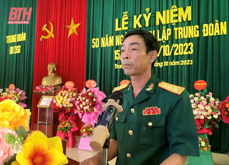 Kỷ niệm 50 năm ngày thành lập Trung đoàn 266 anh hùng