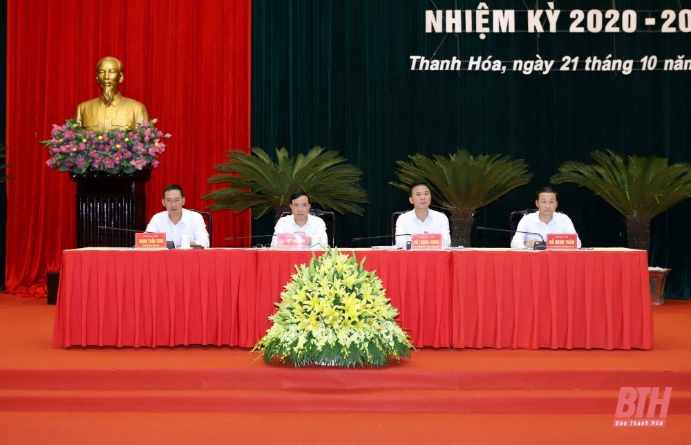 [Cập nhật] - Sơ kết giữa nhiệm kỳ thực hiện Nghị quyết Đại hội Đảng bộ tỉnh lần thứ XIX, nhiệm kỳ 2020 - 2025