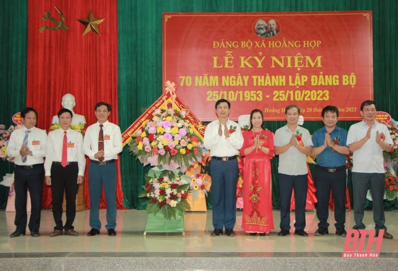 Đảng bộ xã Hoằng Hợp kỷ niệm 70 năm ngày thành lập