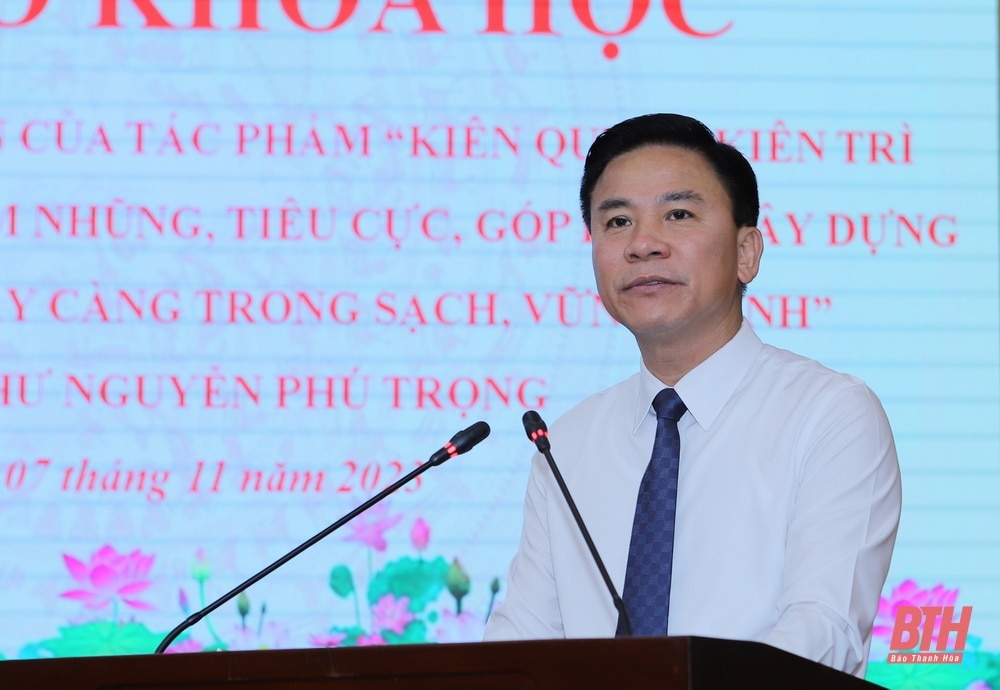 [Cập nhật] - Hội thảo khoa học giá trị lý luận và thực tiễn của tác phẩm “Kiên quyết, kiên trì đấu tranh phòng, chống tham nhũng, tiêu cực...” của Tổng Bí thư Nguyễn Phú Trọng