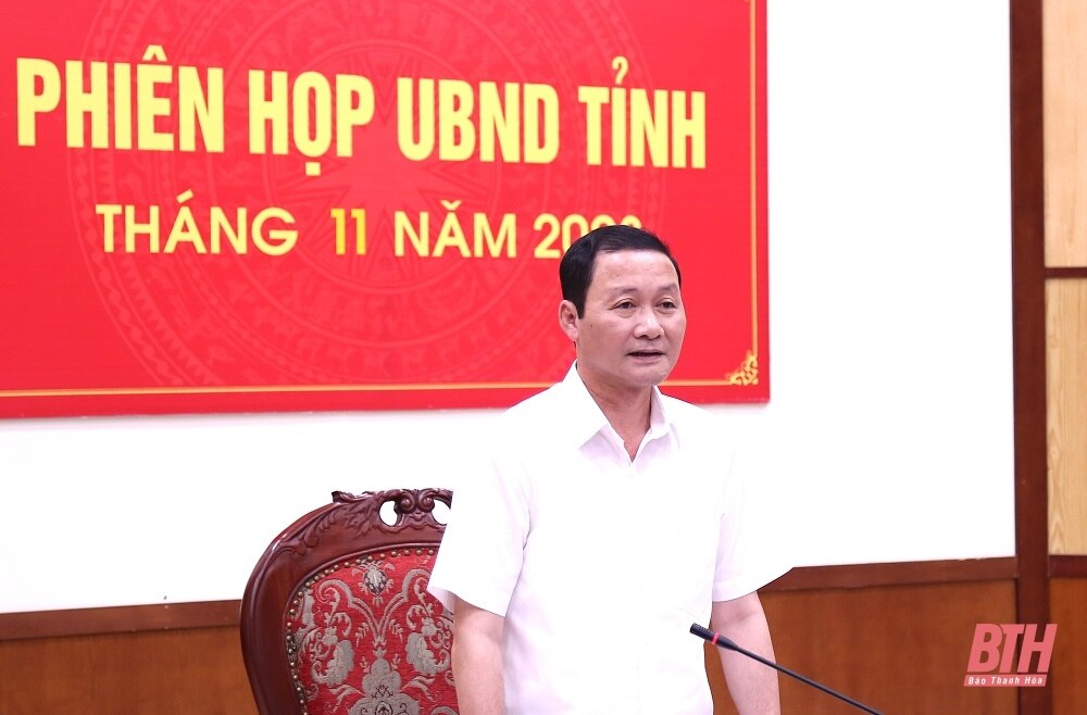 Phiên họp UBND tỉnh tháng 11 năm 2023: Thảo luận, cho ý kiến vào một số báo cáo, tờ trình, đề án phục vụ phát triển kinh tế - xã hội