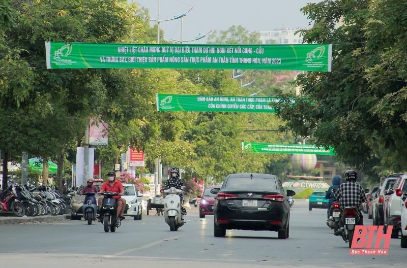 Sẵn sàng cho Hội nghị kết nối cung - cầu và trưng bày giới thiệu sản phẩm nông sản thực phẩm an toàn tỉnh Thanh Hóa năm 2023