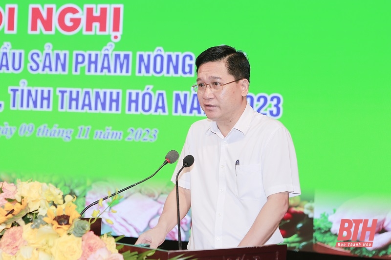 Kết nối cung - cầu sản phẩm nông sản, thực phẩm an toàn tỉnh Thanh Hóa năm 2023