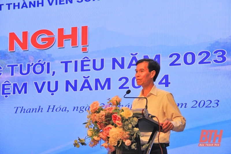 Công ty TNHH MTV Sông Chu triển khai nhiệm vụ tưới, tiêu năm 2024