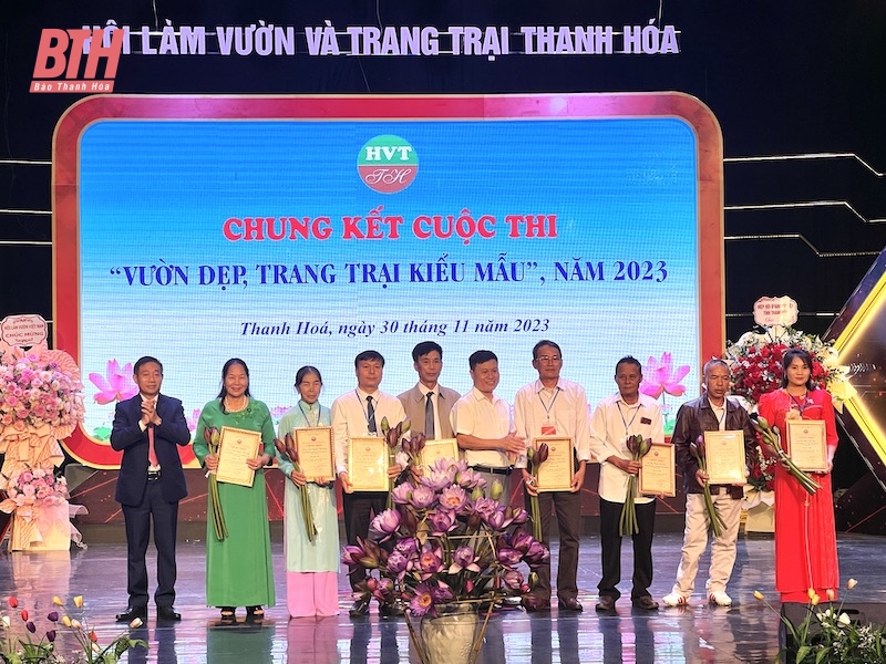 Chung kết Cuộc thi “Vườn đẹp, trang trại kiểu mẫu năm 2023