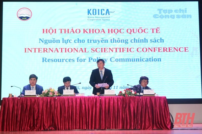 Hội thảo khoa học quốc tế Nguồn lực cho truyền thông chính sách