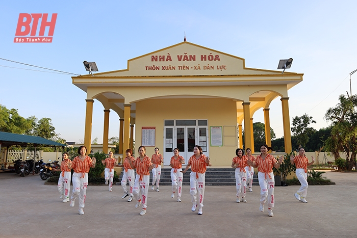 Sôi nổi phong trào dân vũ thể thao