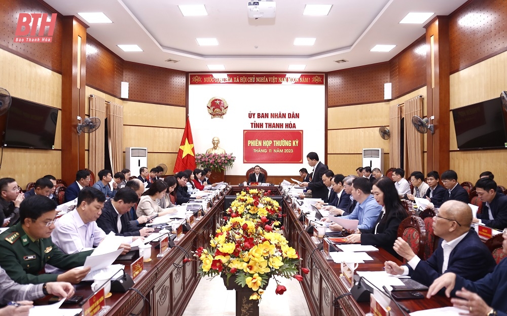 [cập nhật] - Phiên họp thường kỳ tháng 11 năm 2023: Đánh giá tình hình kinh tế - xã hội năm 2023 và một số nội dung quan trọng khác