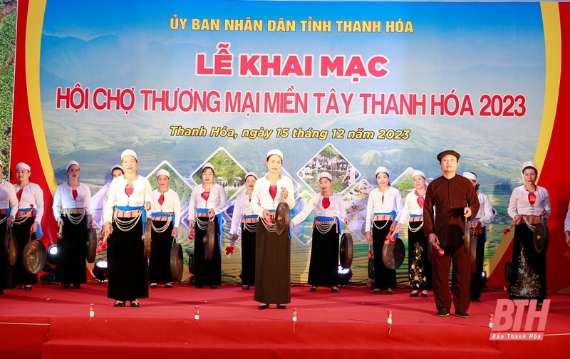 Khai mạc Hội chợ thương mại miền Tây Thanh Hóa năm 2023